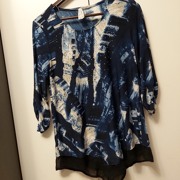 3/20$:Long Sleeve Tops/ Small Petite - Picture 2 of 3
